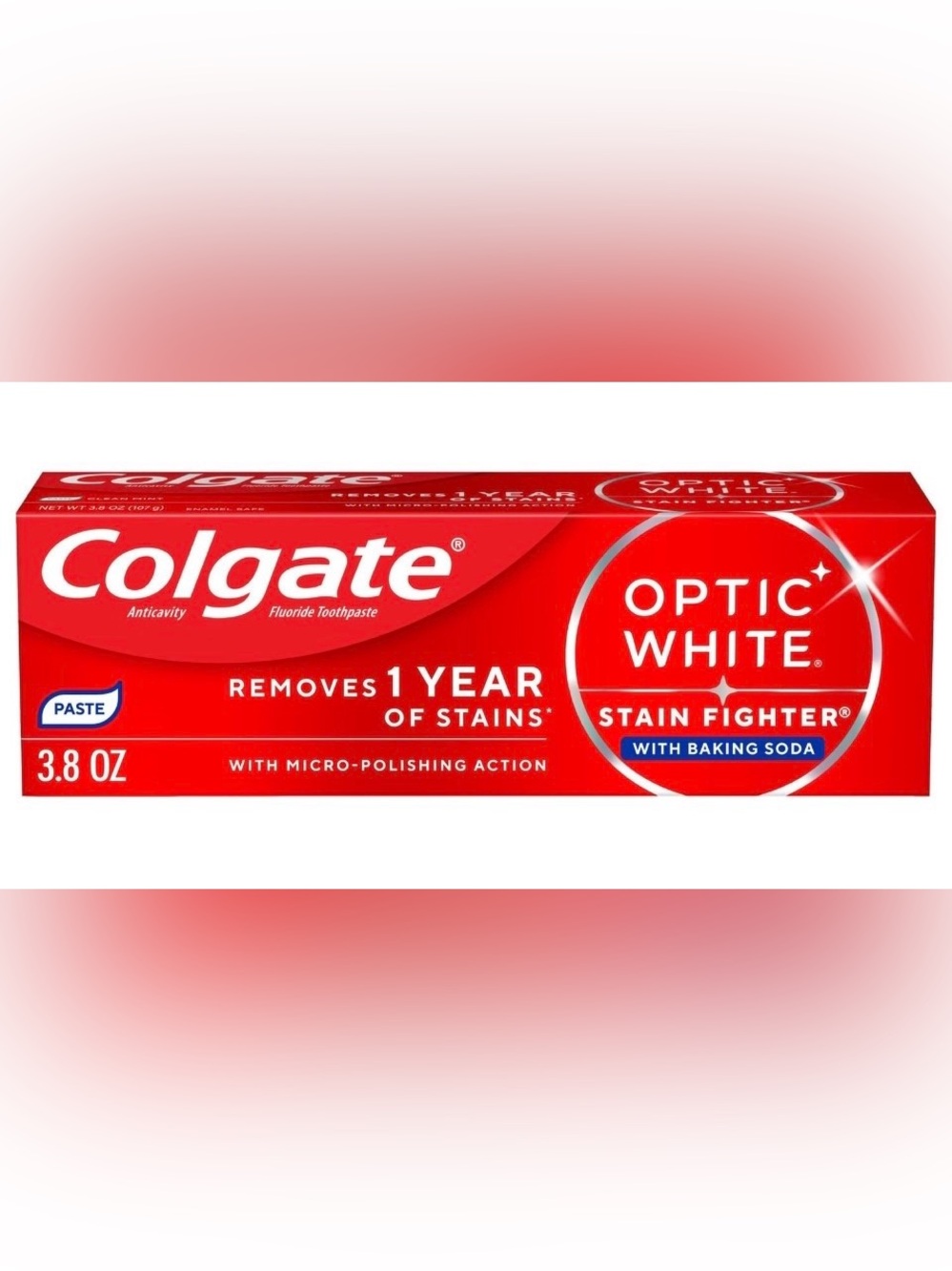 Colgate Optic White Stain Fighter Toothpaste